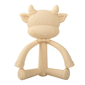 Factory Directly Supply custom silicone baby teething toy teether animal Direct Prices