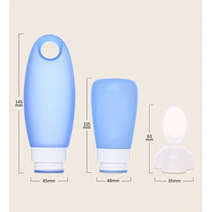 2020 new eco-friendly FDA-certified food grade silicone extruded food supplement bottle set for baby for feeding