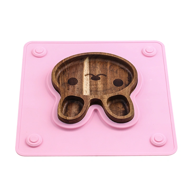 Good Supplier silicone suction placemat dinner plate baby for online shop