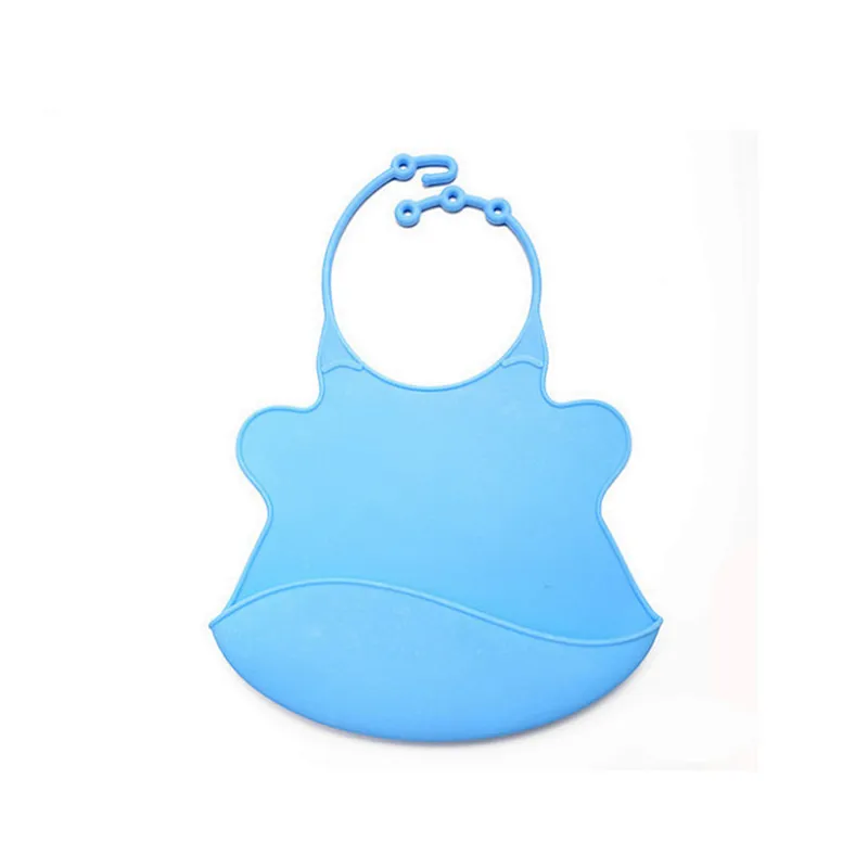 Waterproof New Born Baby Food Grade Silicone BPA Free Baby Bibs For Children