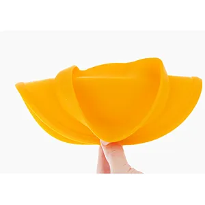 custom Heat-Resistant 100% Food Grade Silicone Baby Plate suction baby plate