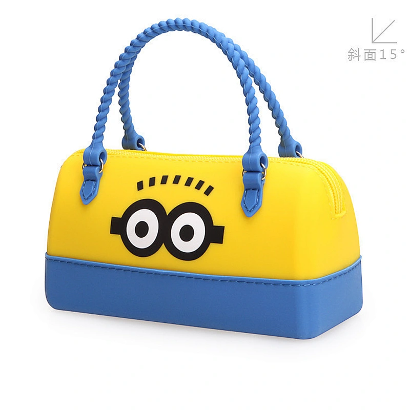 2020 Amazon top sellers multifunctional waterproof  durable cartoon silicone children's  snack storage bag for traveling
