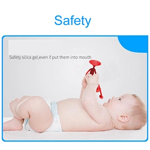 2020 Amazon top sellers flexible  absorbable cute food grade children's silicone toys for kid brain training