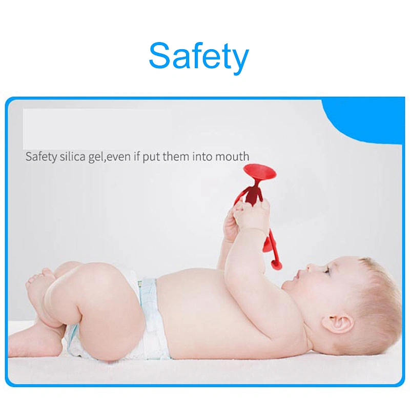 2020 Amazon top sellers flexible  absorbable cute food grade children's silicone toys for kid brain training