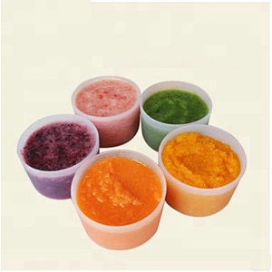 Food grade silicone leakproof food storage container