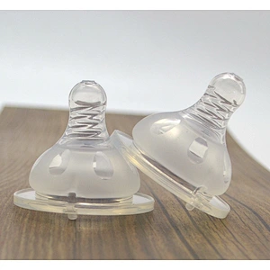 quality wide mouth universal  cute Thread  frost super soft simulation Silicone pacifier  Silicone nipple feeding pacifier case