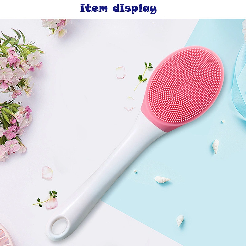 waterproof silicone cleansing brush electric massage brush  Suspension type face brush electric