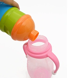 Custom color pp small plastic storage box heated food container milk powder Chinese manufacturer