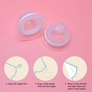 custom wholesale silicone nipple suction  pump  sucker  corrector nipple holder