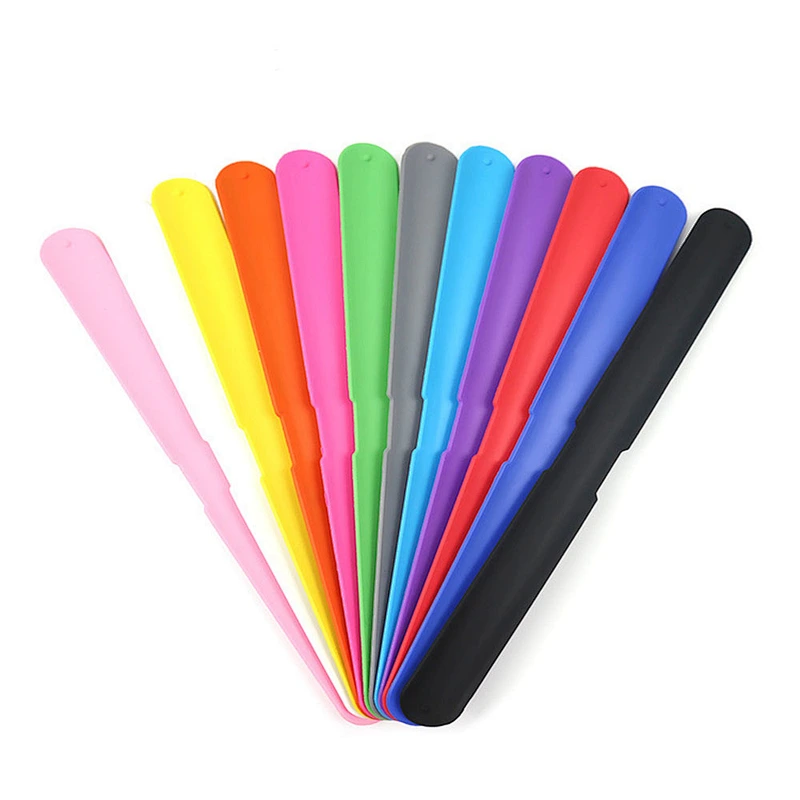 Amazon top sellers diverse colors Silicone bracelet pat ring children's tape measure wrist band bracelet toy for baby