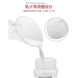 2020 Amazon top sellers soft and safe silicone manual folding breast pump for baby for feeding