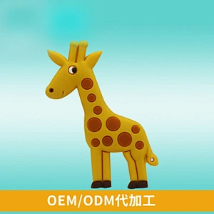 2020 Hot sales silicone bpa free  teether baby deer animal  toys