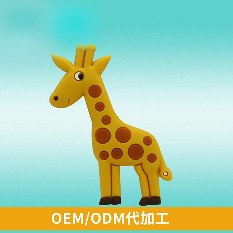 2020 Hot sales silicone bpa free  teether baby deer animal  toys