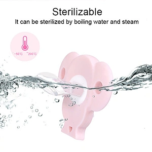Free Sample BPA Free Infant Teething Natural Rubber Pacifier