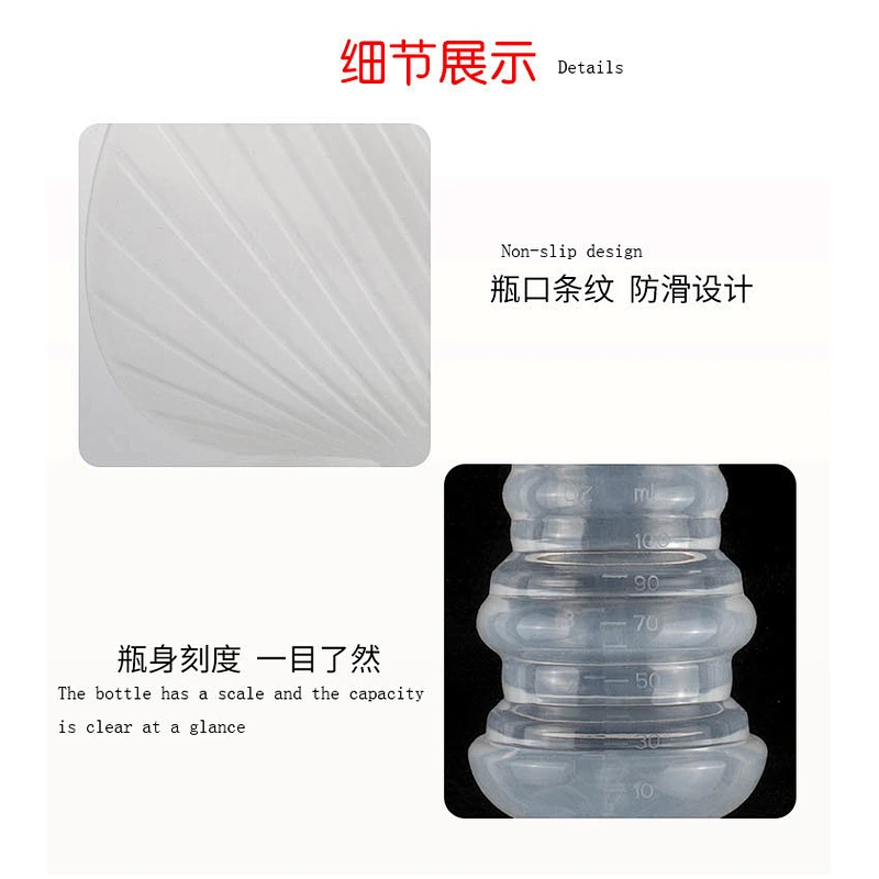 2020 Amazon top sellers soft and safe silicone manual folding breast pump for baby for feeding