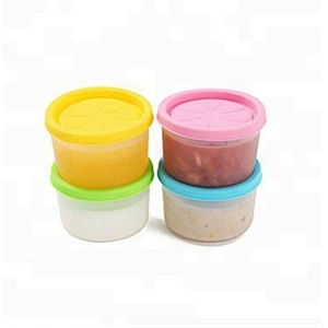 Food grade silicone leakproof food storage container