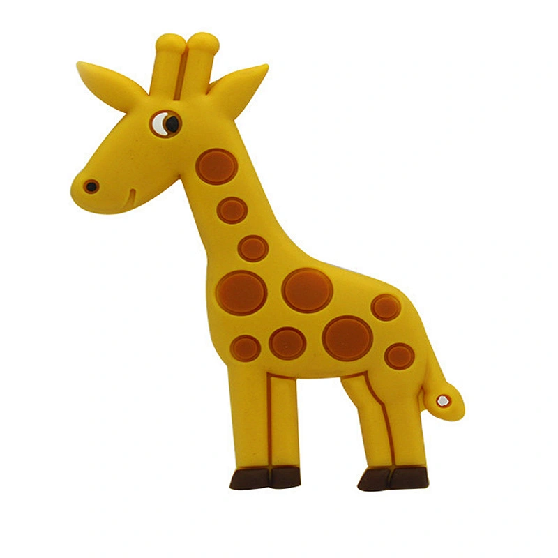 2020 Hot sales silicone bpa free  teether baby deer animal  toys