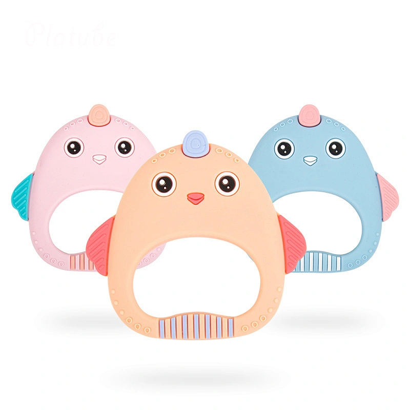 Best Quality food grade silicone teething teethers teether toys quick delivery