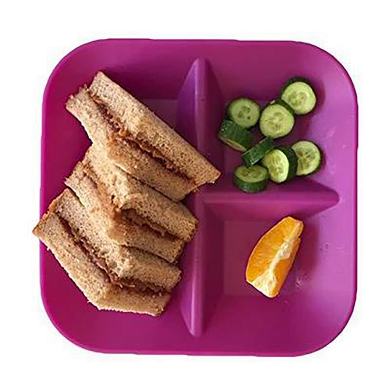 China Factory Seller silicone baby bowls dishes plate for toddlers Direct Price