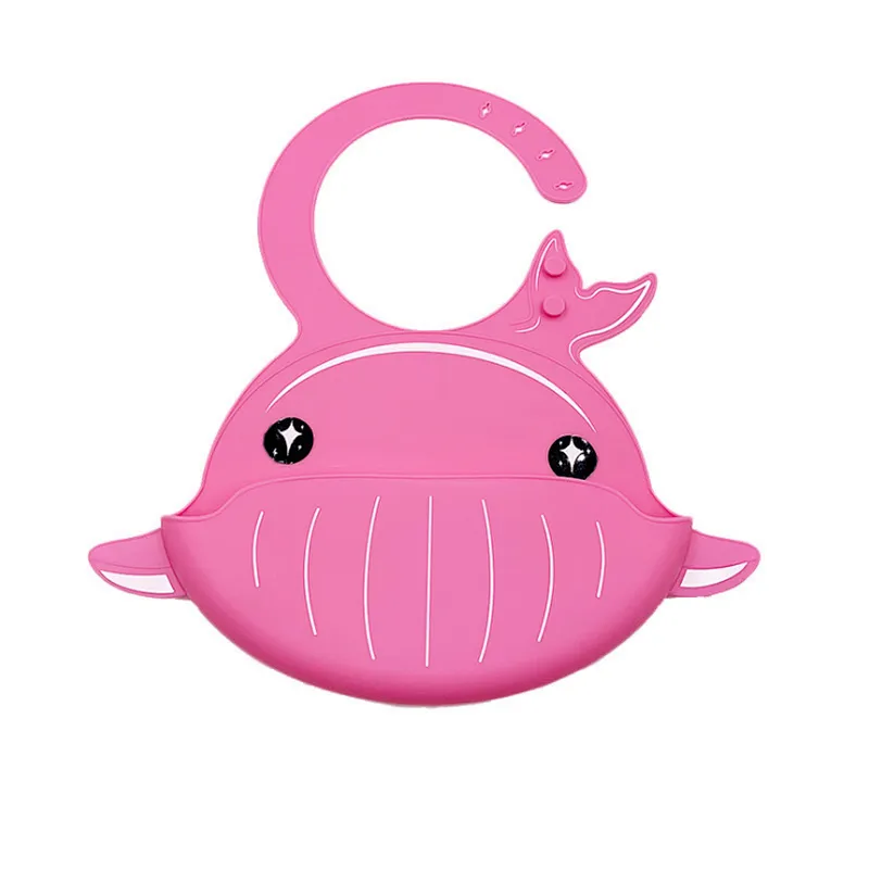 Wholesale Baby Feeding Silicone Bib Baby Products Roll Up Lunch For Kids