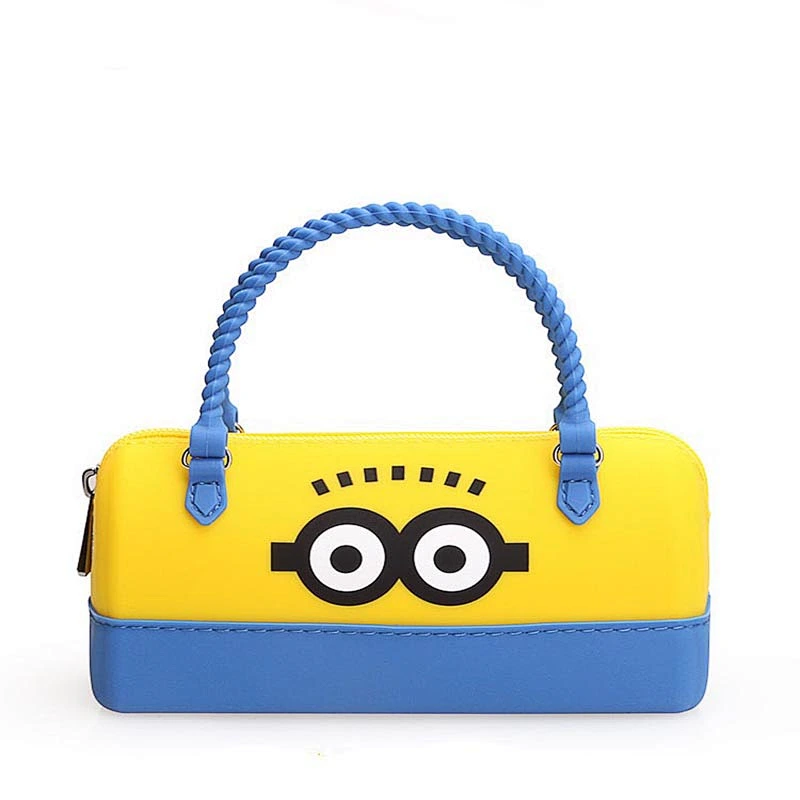 2020 Amazon top sellers multifunctional waterproof  durable cartoon silicone children's  snack storage bag for traveling