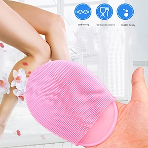soft baby brush silicone make up brush  scalp brush