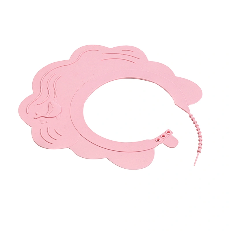 Factory wholesale price waterproof collapsible cheap Dolphin silicone brush hat for baby for brushing