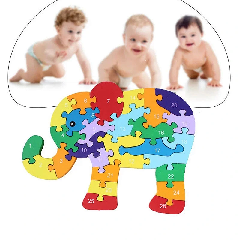 Hot sell educational toys learning  kids children silicone  puzzle