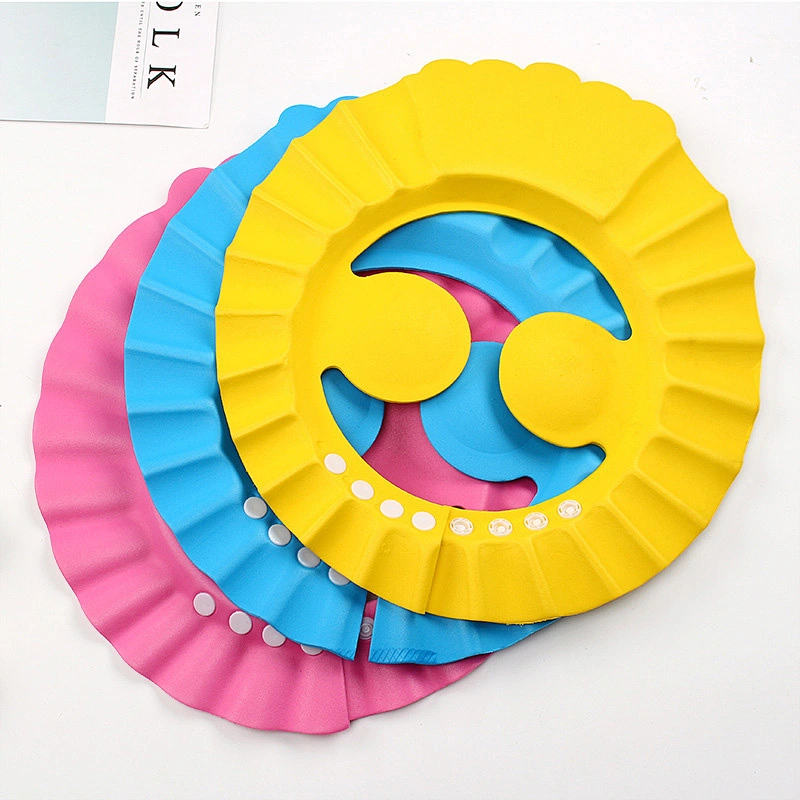 Non toxic baby disposable silicone shower cap baby  rubber bathing cap