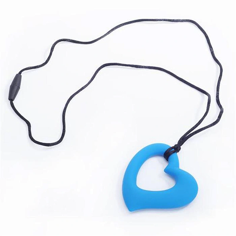 Free Samples food grade new design silicone heart teether