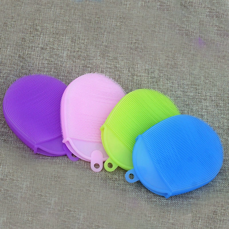 Baby ultrasonic Silicone Shampoo Scalp Brush Shower Body Bath  facial cleanser brush Infant Massage Brushes
