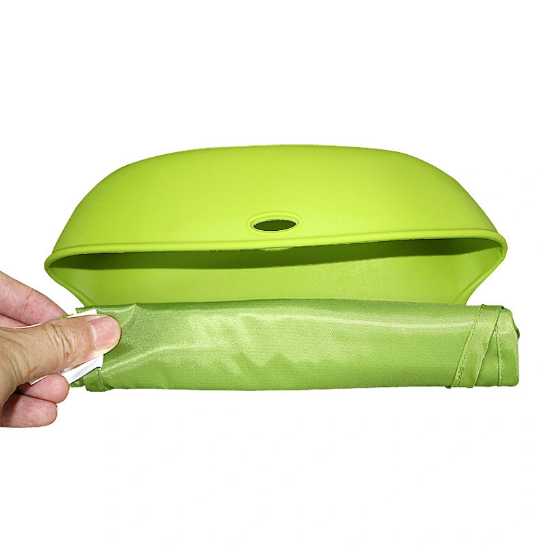 customized waterproof FDA Soft Kids Silicone Baby Bib, Feeding Baby Bibs with pocket