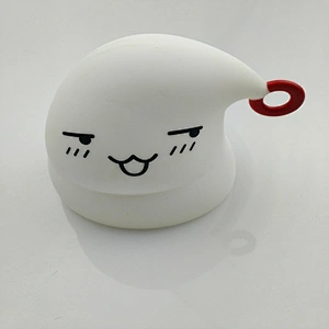 Best Christmas Gifts colorful LED bed sensor silicone snowman light for baby for sleeping