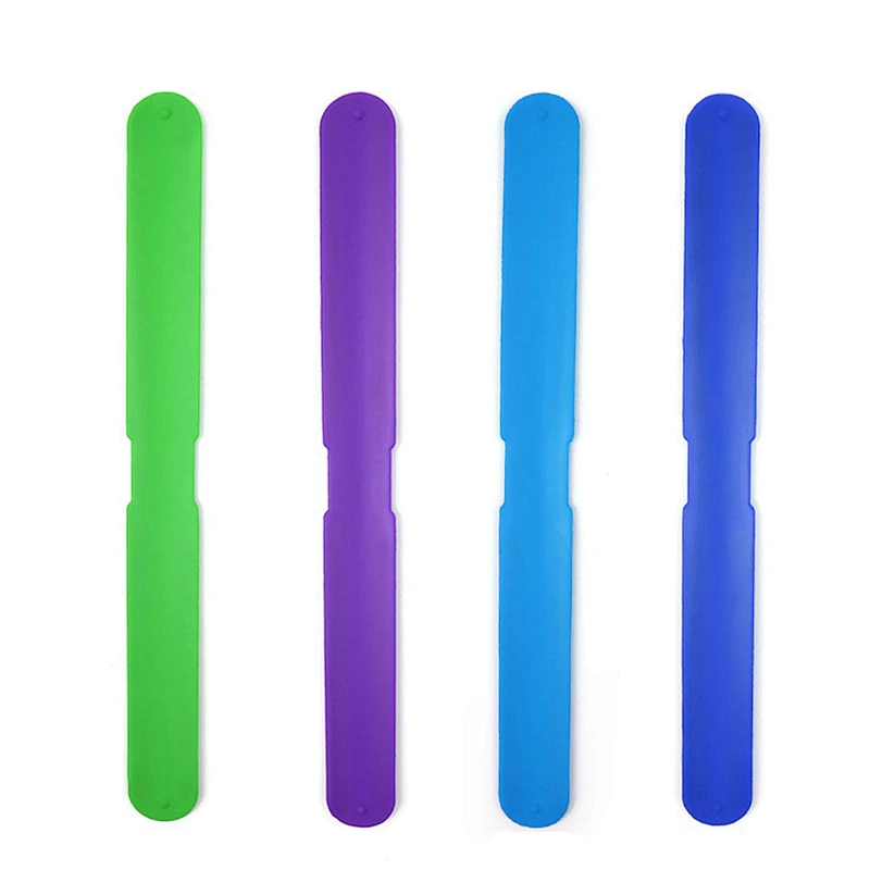 Amazon top sellers diverse colors Silicone bracelet pat ring children's tape measure wrist band bracelet toy for baby