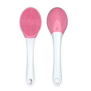 massage bath brush IPX7 grade waterproof silicone Suspension type electric bath hair massage brush