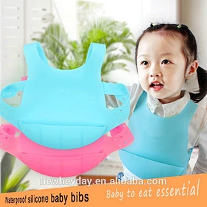 factory personalised  logo food grade silicone  newborn baby animal bibs  waterproof  plain  bulk