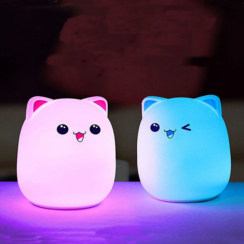 2020 Amazon top sellers USB remote control bed sensor light silicone pat night light for baby for feeding