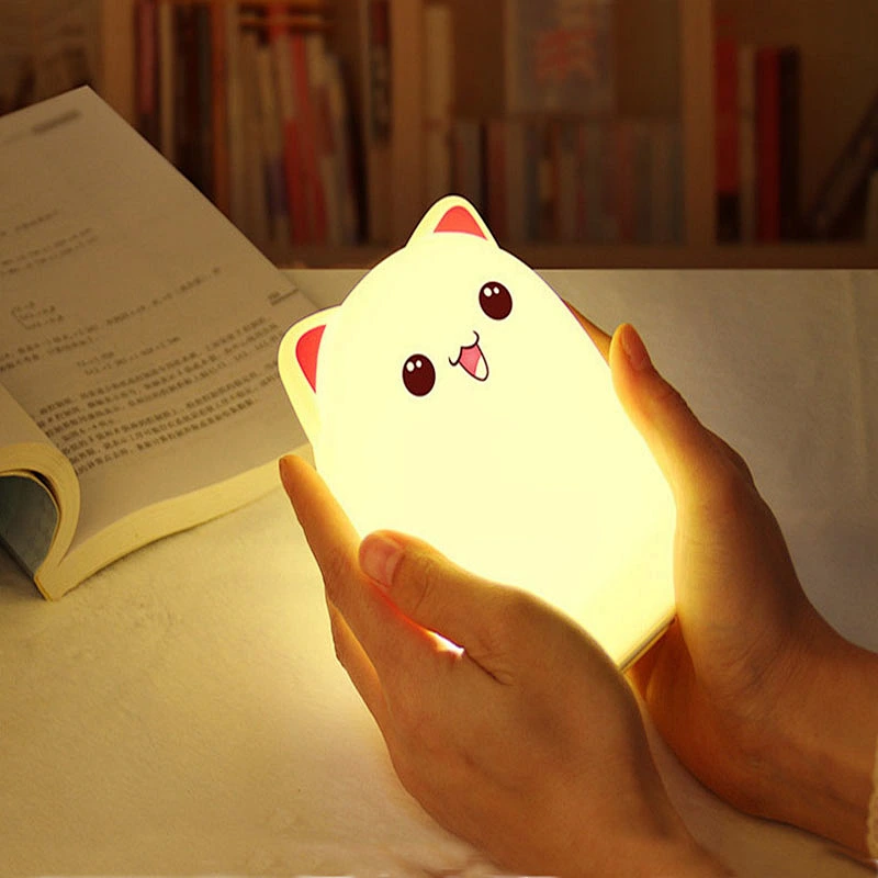 2020 Amazon top sellers USB remote control bed sensor light silicone pat night light for baby for feeding