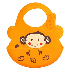 Waterproof Silicone Easily Wipes Clean Comfortable Soft Baby Bibs Keep Stains Off  Cute Silicone Bibs for Babies & Toddlers