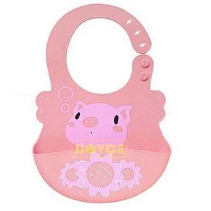 Top Manufacturing FDA approved  Design waterproof   soft silicone plastci  baby disposable bibs fda  high quality