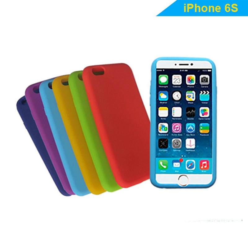 factory custom waterproof phone Colorful  Silicone  Wallet for iphone 6 6s case mobile accessories supplier