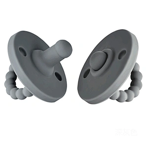 Beautiful silicone fruit pacifier baby teether made in China