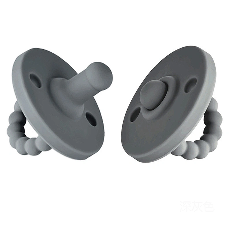 Beautiful silicone fruit pacifier baby teether made in China