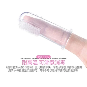 2020 Amazon top sellers soft  safe BPA free baby liquid silicone toothbrush for baby for Caring for baby teeth