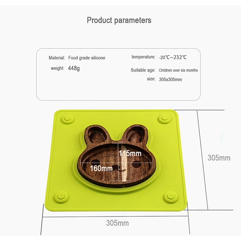 Integrated Circuit Relay silicone toddler plate table mat suction plates for indoor
