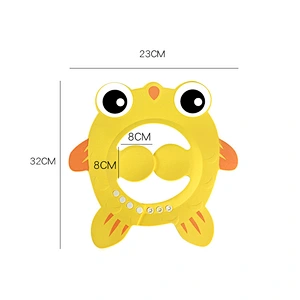 Custom eco friendly waterproof adjustable ear protectors baby shower cap for  shower