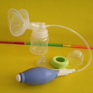 Portable breast manual breast  pump  milk  Device Milk Bottle Silicone  Saver Collector  Suction Pump