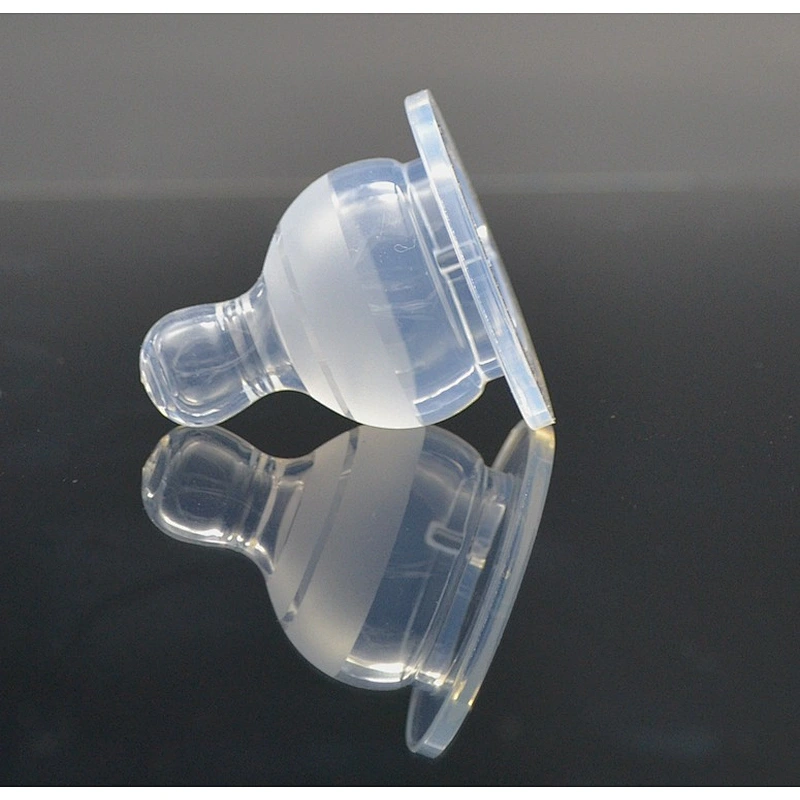 universal baby bottle nipple   frost super soft simulation breast nipple pacifier  Silicone nipple feeding pacifier