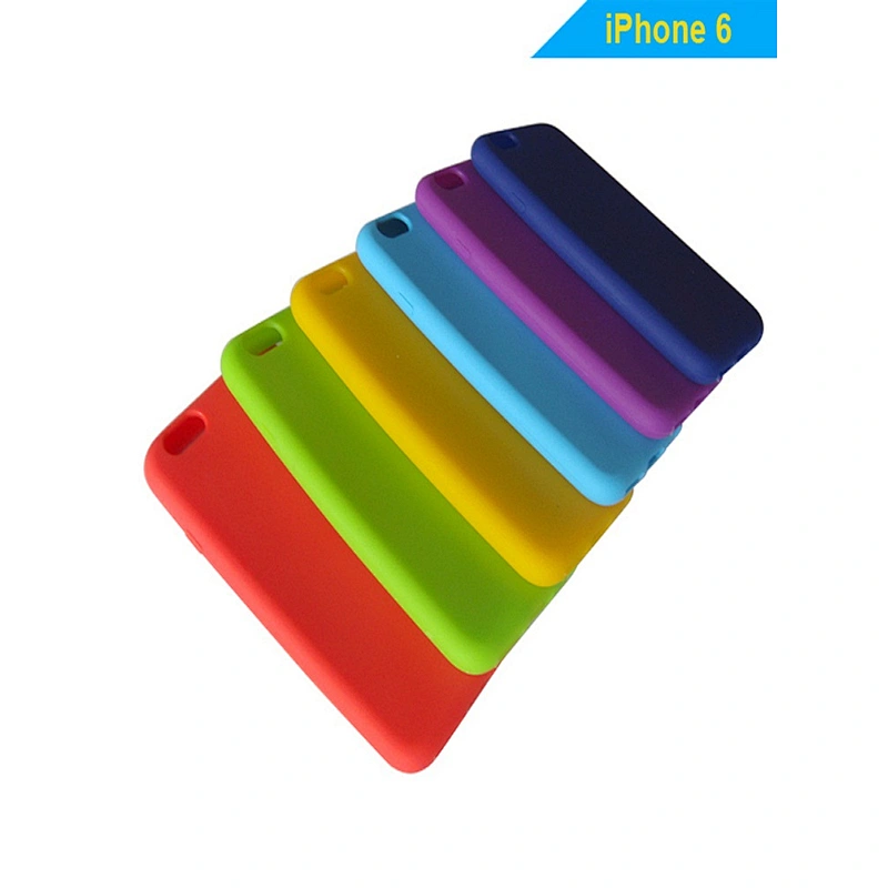 factory custom waterproof phone Colorful  Silicone  Wallet for iphone 6 6s case mobile accessories supplier