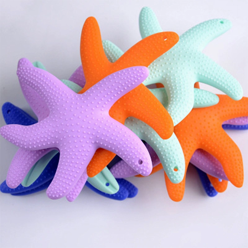 Factory price newest teething necklace for newborn gel baby toys Cheap